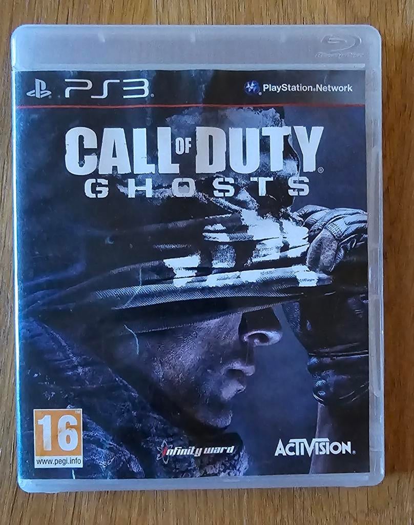 Ps3 playstation call of duty ghosts +16, Games en Spelcomputers, Vechten, 2 spelers, Ophalen of Verzenden, Zo goed als nieuw