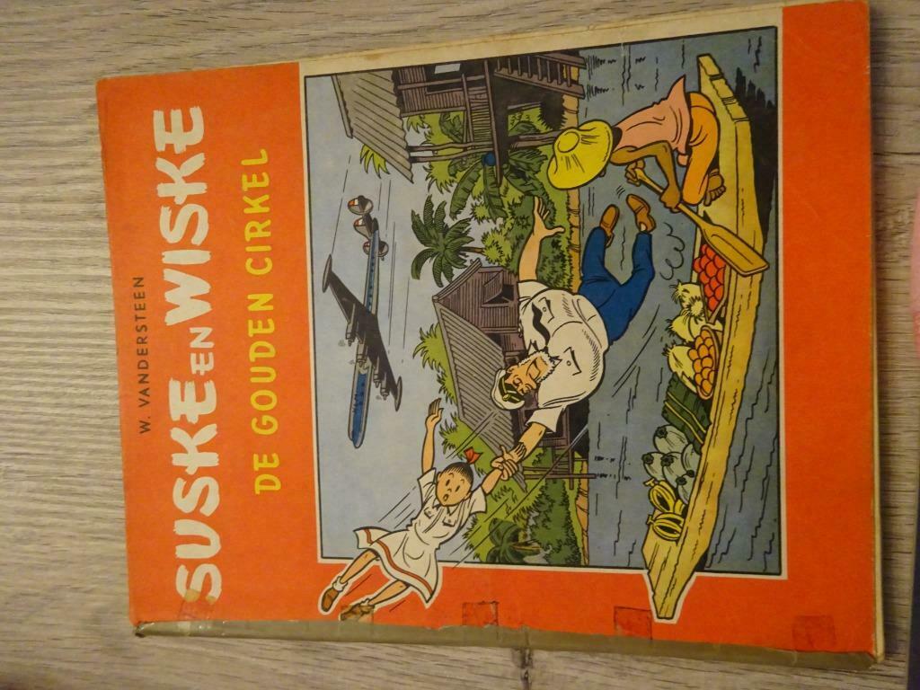 suske en wiske roze reeks 39 de gouden cirkel, Boeken, Eén stripboek, Ophalen, Gelezen