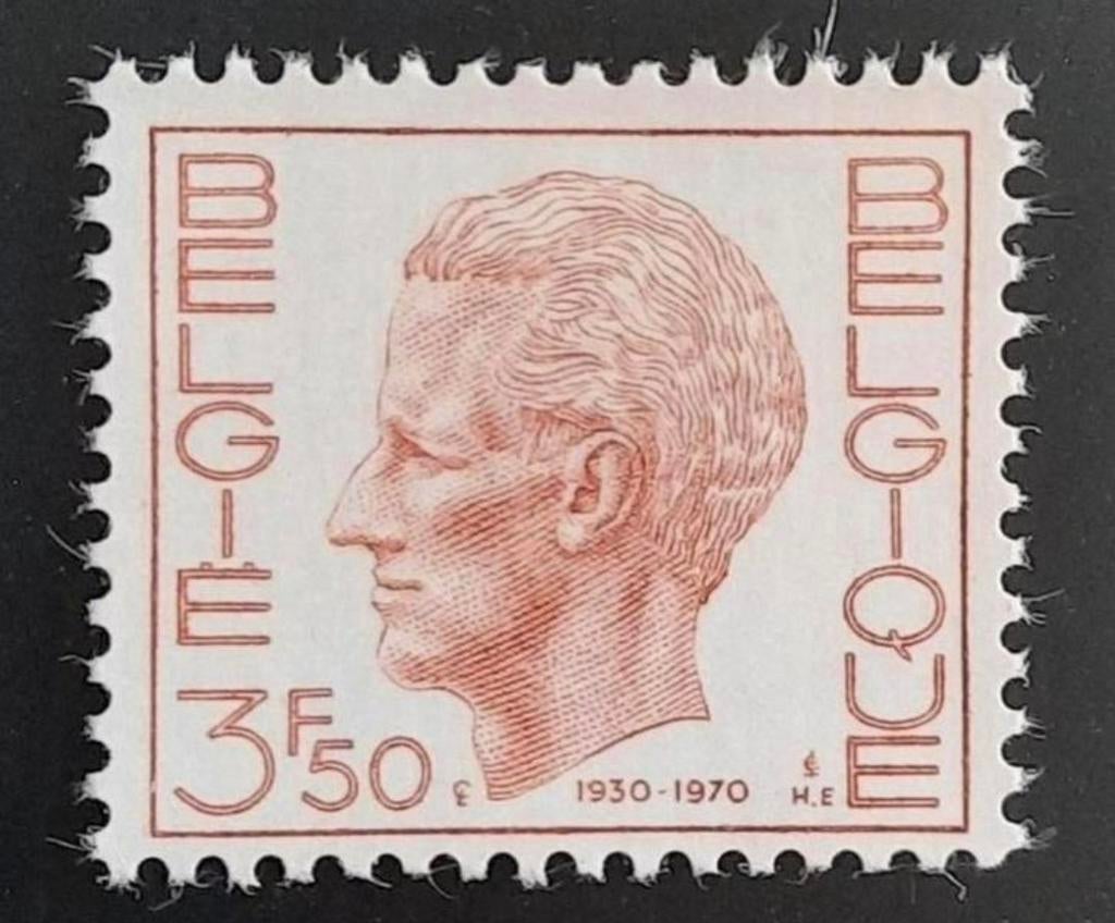 België: OBP 1543 ** Elström 1970., Koninklijk huis, Frankeerzegel, Ophalen of Verzenden, Zonder stempel