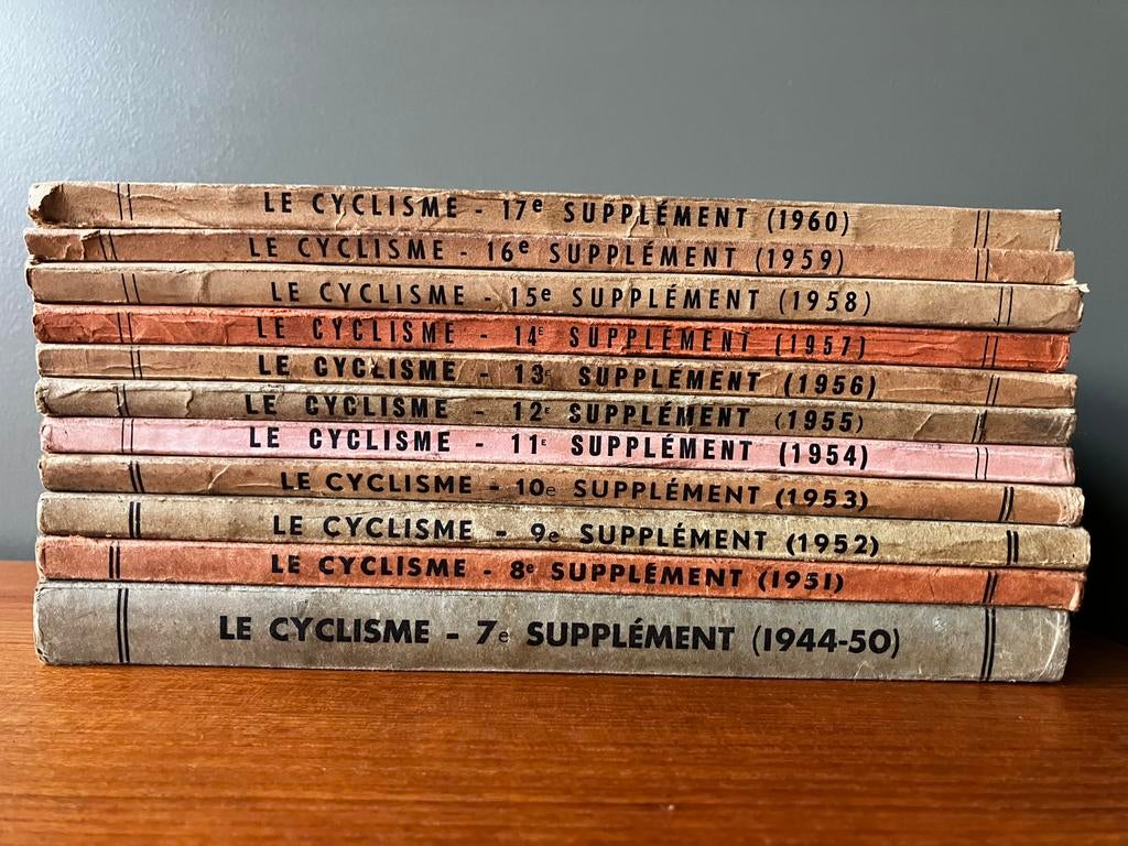 Le cyclisme Beving Van Laethem 8 suppléments 1944-1960, Enlèvement
