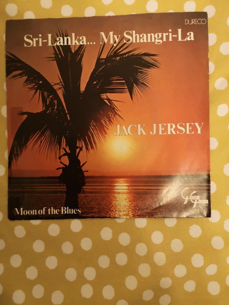 singel JACK_JERSEY_SRI_LANKA...MY SHANGRI-LA(bpost gratis), Cd's en Dvd's, Ophalen of Verzenden, Gebruikt