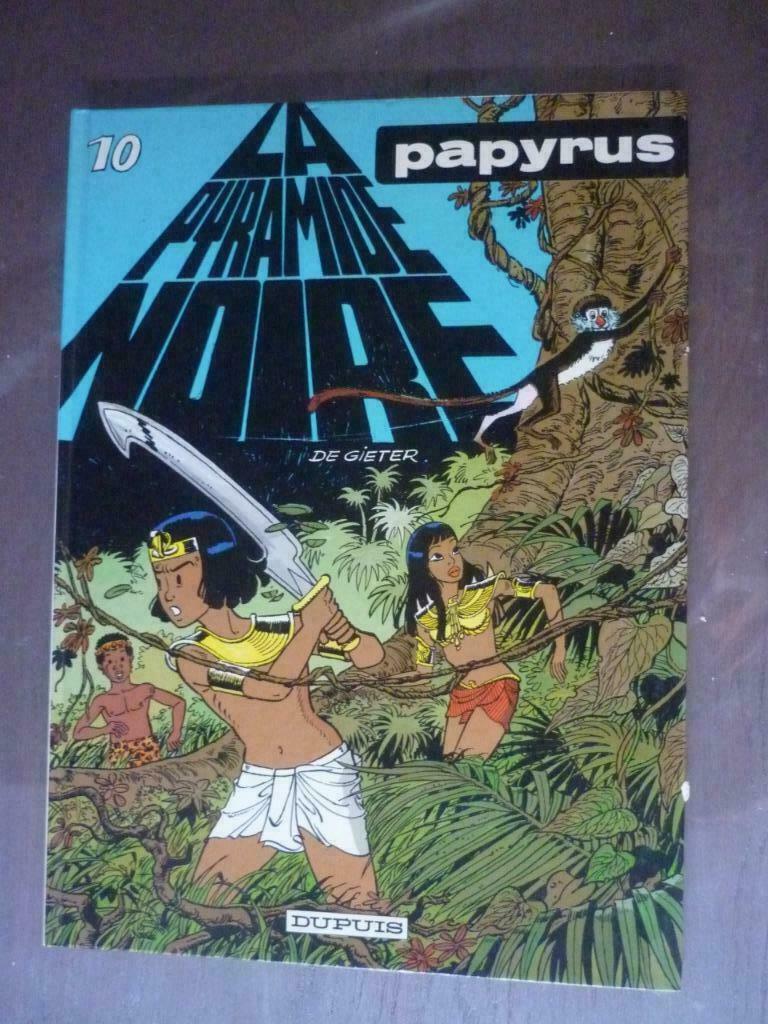 papyrus n 10 la pyramide noire, Une BD, Enlèvement ou Envoi, Utilisé