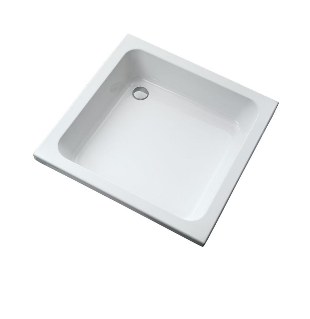 Douchebak - Bathline 80 x 80 CM - Acryl - Wit ongebruikt, Doe-het-zelf en Bouw, Ophalen, Zo goed als nieuw