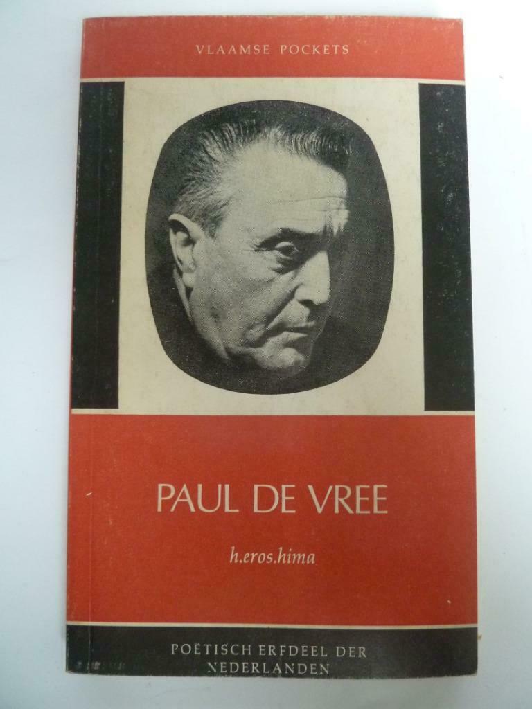 h.eros.hima, Paul De Vree, 1965, 1e druk, Ophalen of Verzenden, Zo goed als nieuw, Eén auteur