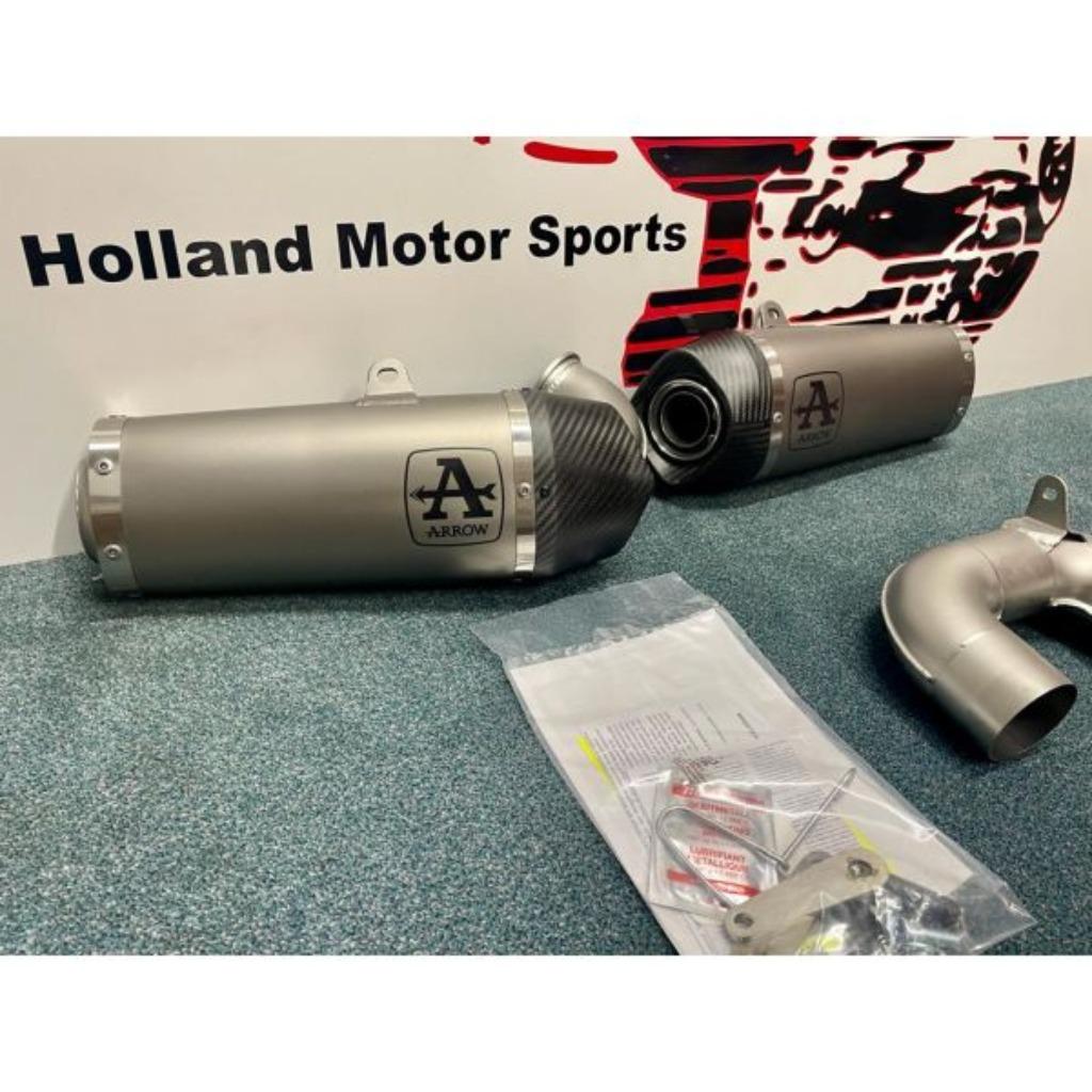 Ducati Streetfighter V2 / Panigale V2 uitlaat Arrow titanium, Ophalen of Verzenden, Nieuw