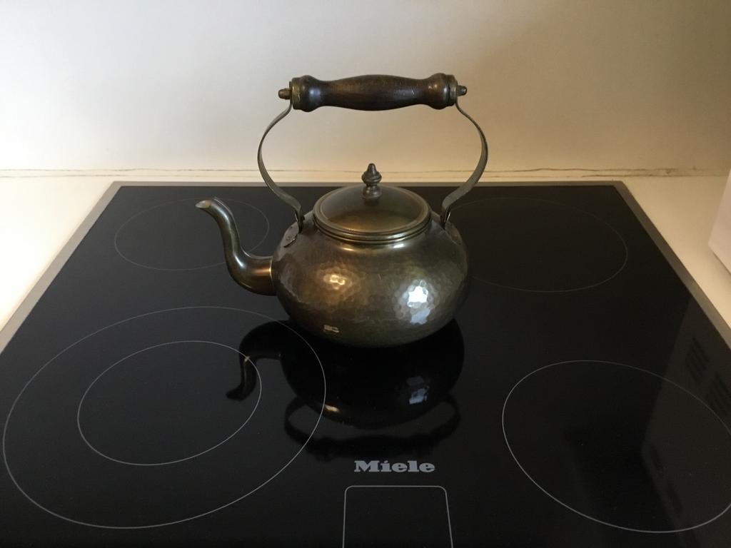 Koperen waterketel, Ophalen of Verzenden, Koper