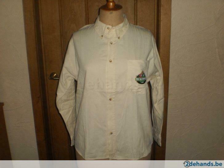 Ecru hemd De Koninck, Verzamelen, Biermerken, Ophalen of Verzenden, Nieuw
