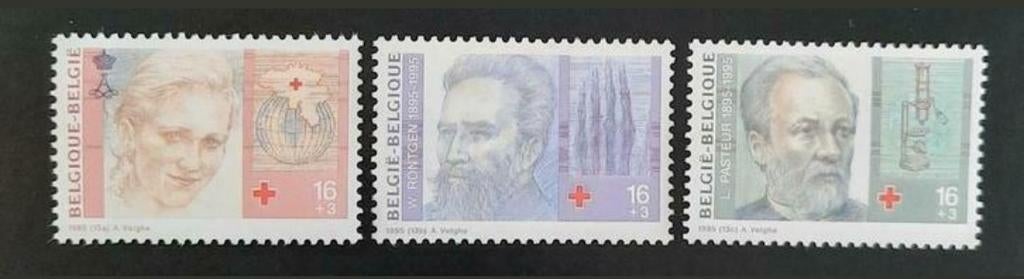 Belgique : COB 2612/14 ** Croix-Rouge 1995., Sans timbre, Neuf, Enlèvement ou Envoi, Non oblitéré