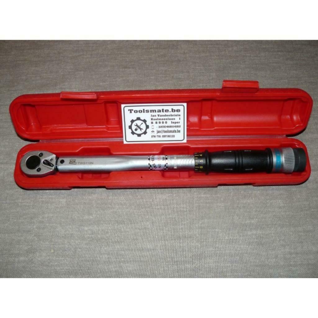 Clé dynamométrique professionnelle 3/8" 20-110 Nm LIVRAISON, Autos : Divers, Outils de voiture, Neuf, Enlèvement ou Envoi