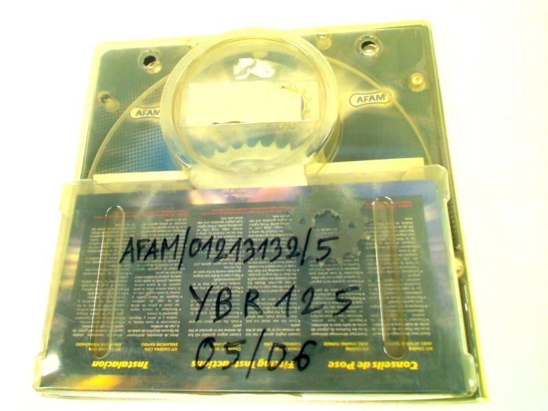Kit chaîne Yamaha YBR 125 2006 (AFAM-012131132-5), Motos, Enlèvement ou Envoi, Neuf