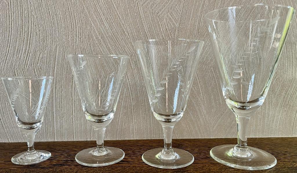 vaisselle en verre à vendre, Enlèvement, Comme neuf, Verre, Verre ou Verres