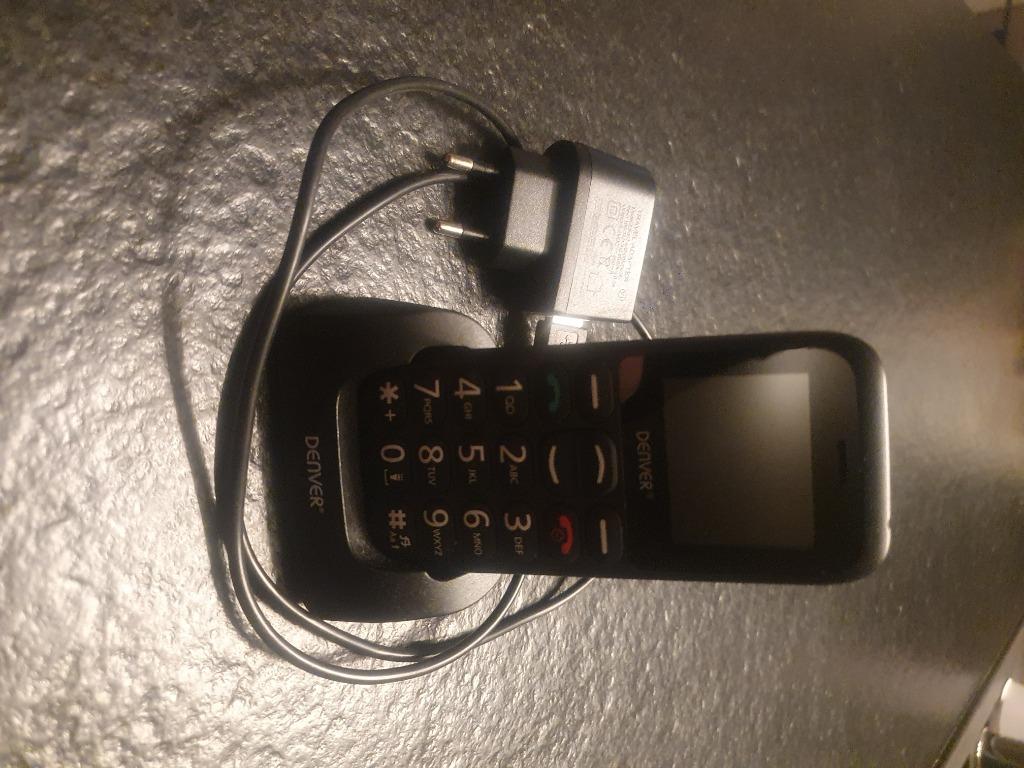 Denver senioren telefoon te koop, Enlèvement ou Envoi, Classique ou Candybar, Comme neuf, Sans simlock