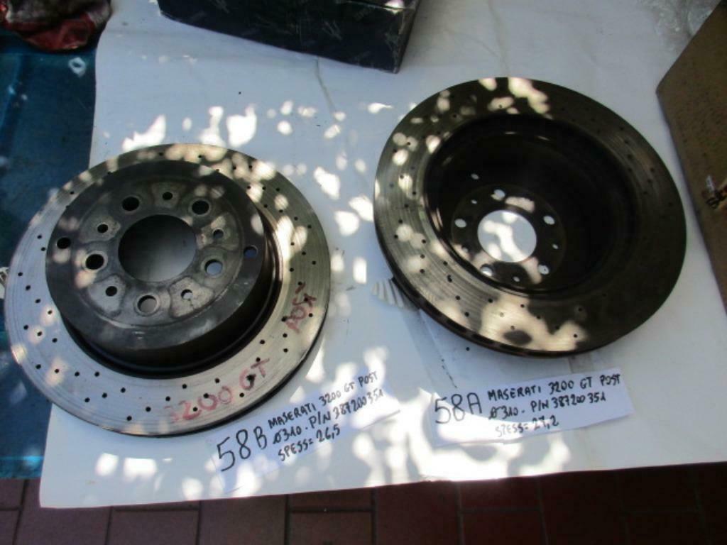 Maserati 3200 rear brake discs, Ophalen of Verzenden, Gebruikt, Maserati