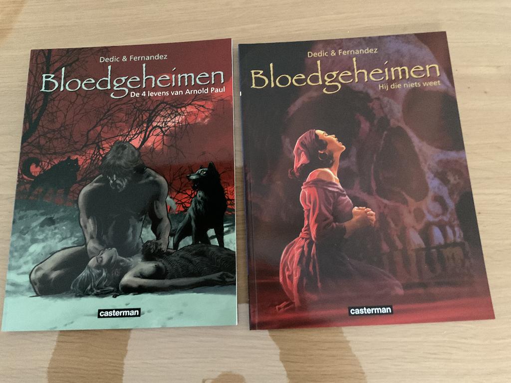 Bloedgeheimen, Meerdere stripboeken, Ophalen of Verzenden, Nieuw, Dedic