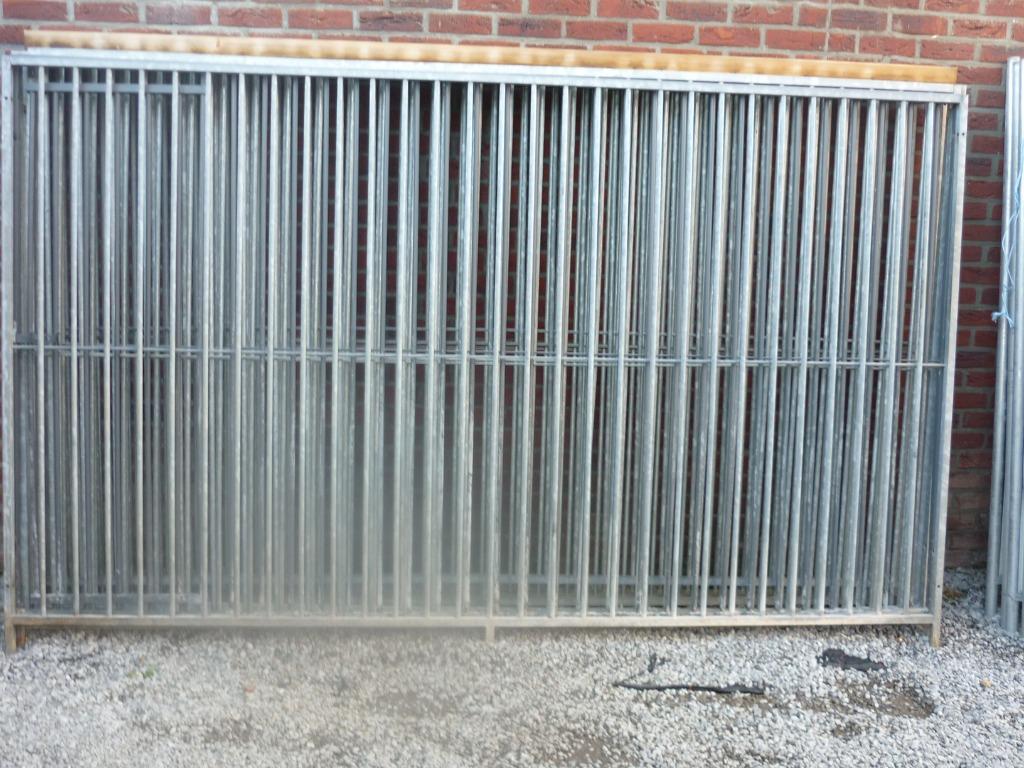 afsluitings panelen, Ophalen, Zo goed als nieuw, Overige materialen