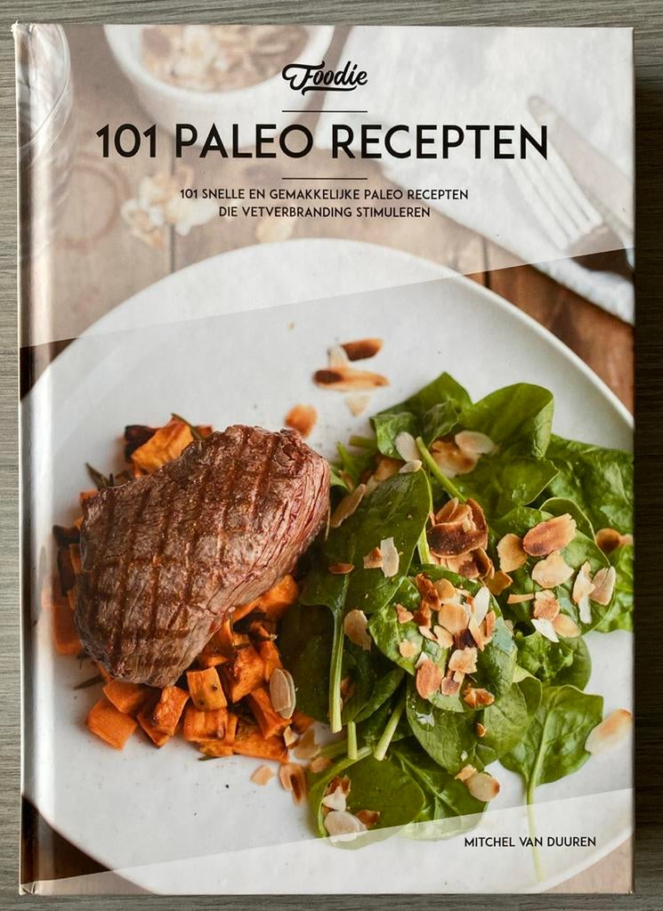 101  paleo recepten, Boeken, Ophalen of Verzenden, Zo goed als nieuw