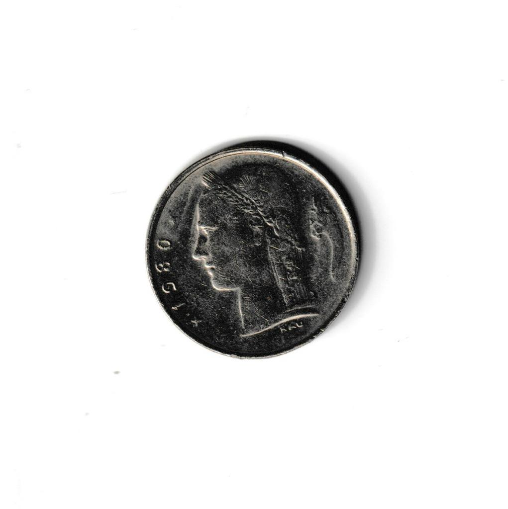BELGIQUE BELGIUM BAUDOUIN 1 FRANC 1980 FR, Enlèvement ou Envoi, Métal, Monnaie en vrac