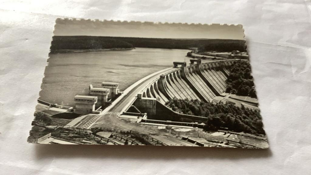 Eupen de stuwdam der weser, Ophalen of Verzenden, Ongelopen