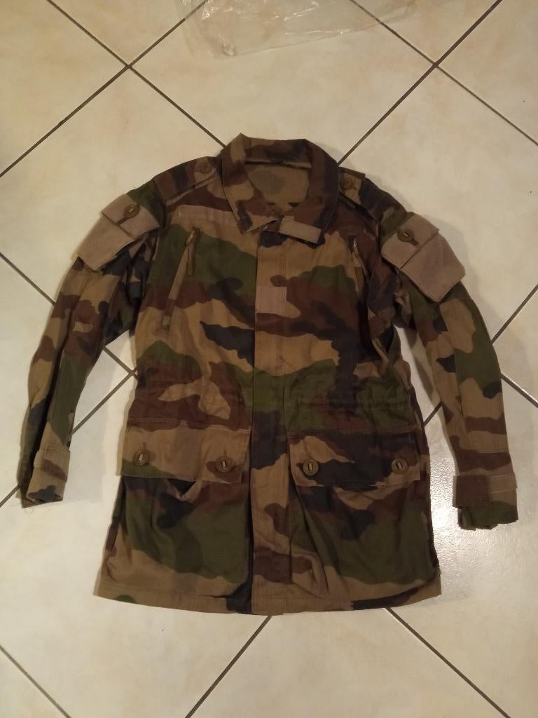 Militaria Armée Française Haut de Treillis T4 Eté, Envoi, Armée de terre, Vêtements ou Chaussures