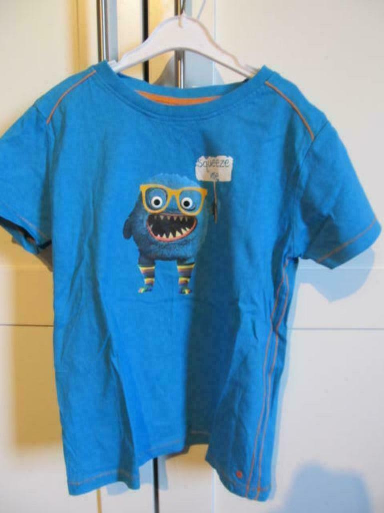 3 T-shirts Maat 128 korte mouw Someone, Enlèvement ou Envoi, Utilisé, Garçon, Chemise ou À manches longues