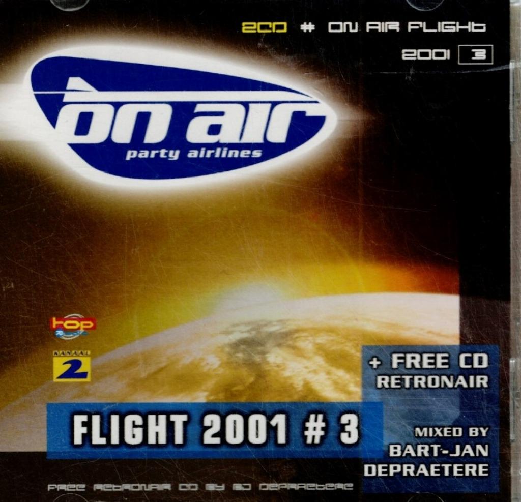 2 x CD, Mixed   /   On Air Party Airlines - Flight 2001 / 3, Cd's en Dvd's, Ophalen of Verzenden