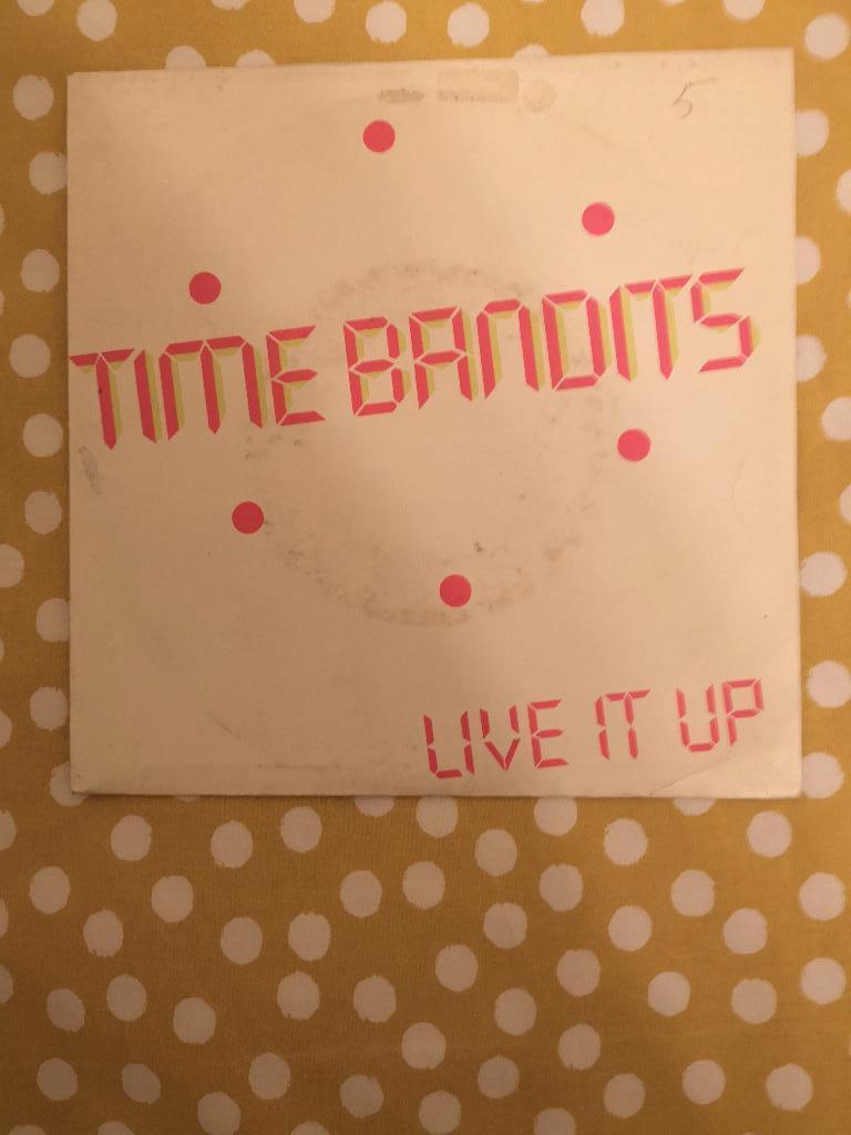 singel time bandits live it up, Ophalen of Verzenden, Gebruikt