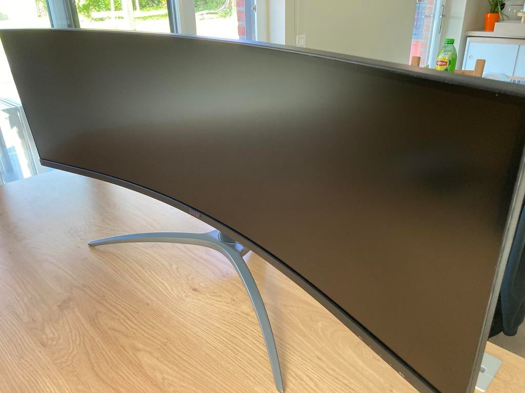 Écran AOC 49 ultra wide gamer télétravail, Informatique & Logiciels, Ultrawide, AOC, Comme neuf, Enlèvement