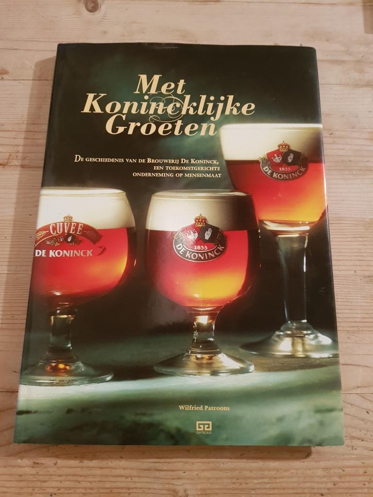 Avec Royal Regards, brasserie historique De Koninck, Enlèvement ou Envoi, Comme neuf, De Koninck