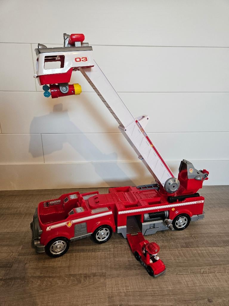 Paw patrol ultimate fire truck, Ophalen, Gebruikt