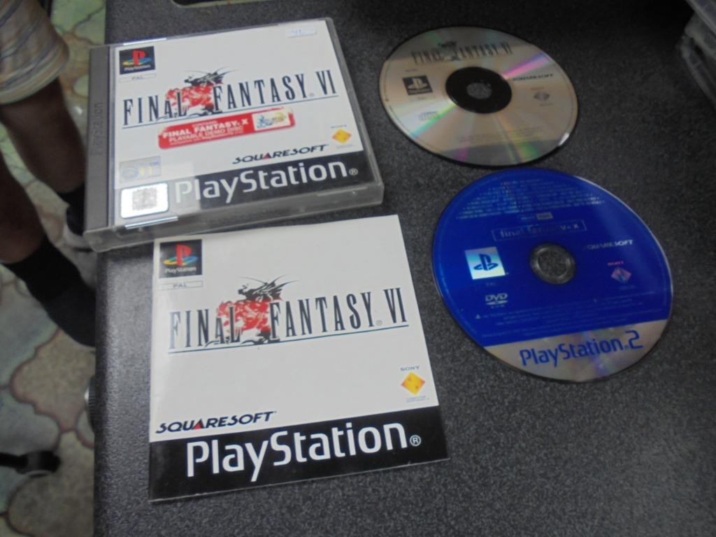 Playstation 1 Final Fantasy VI (CIB), 1 joueur, Enlèvement ou Envoi, Utilisé, À partir de 12 ans