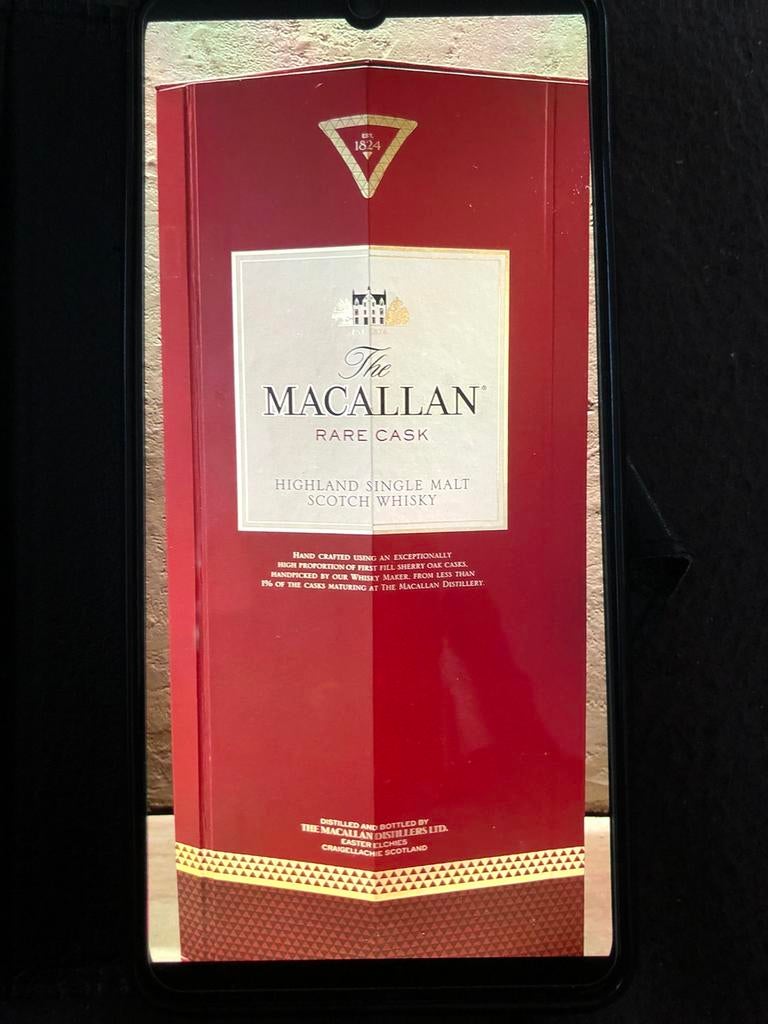 Macallan Rare Cask, Verzamelen, Ophalen of Verzenden, Nieuw
