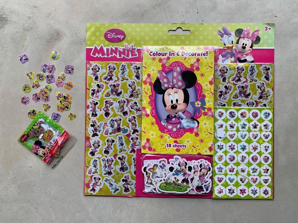 Stickertjes Minnie - Disney, Hobby en Vrije tijd, Stickers en Plaatjes, Nieuw, Meerdere stickers, Ophalen of Verzenden