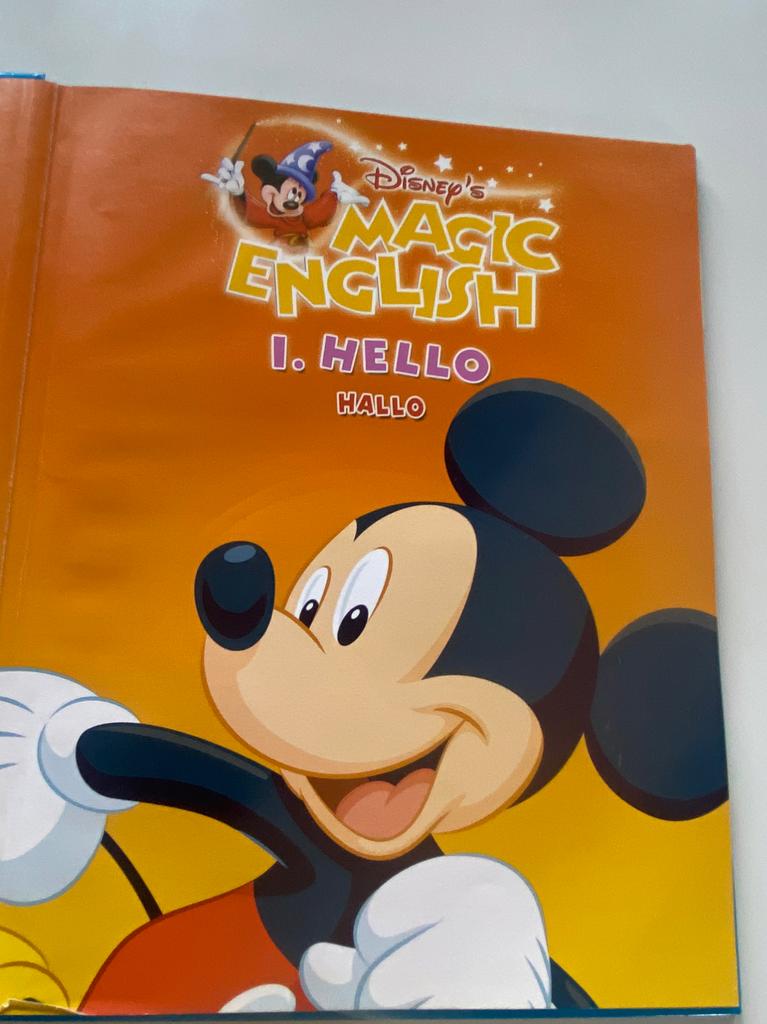 15 Engelstalige Disney boeken met Dvd’s/Magic English, Enlèvement ou Envoi, Comme neuf