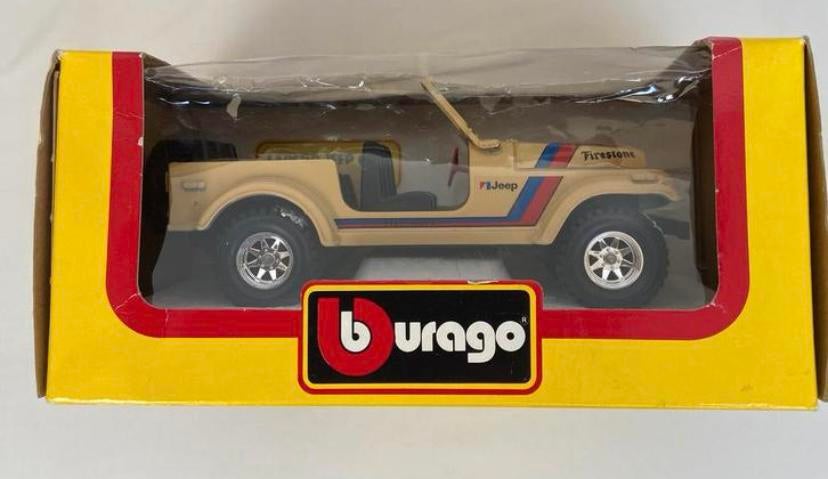 BURAGO LAREDO JEEP ( in originele doos), Hobby & Loisirs créatifs, Voitures miniatures | 1:24, Enlèvement ou Envoi, Neuf, Burago