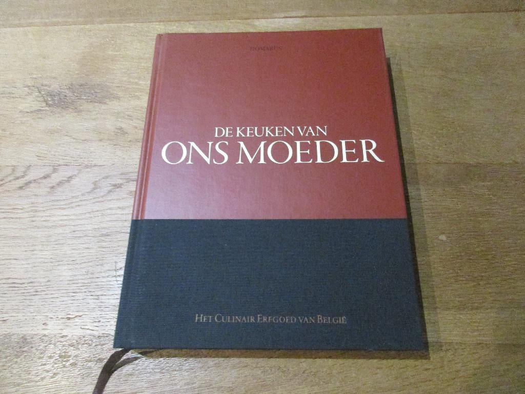 DE KEUKEN VAN ONS MOEDER CULINAIR ERFGOED BELGIE 320 BLZ, Boeken, Ophalen of Verzenden, Nieuw