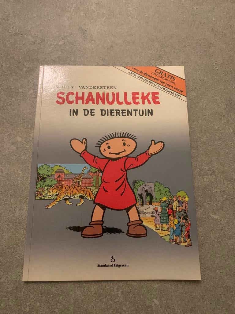 Schanulleke in de dierentuin stripverhaal, Ophalen, Gelezen