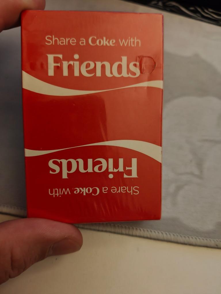 Jeu de carte Coca-cola "Share a Coke with Friends" neuf, Collections, Enlèvement ou Envoi, Neuf, Carte(s) à jouer