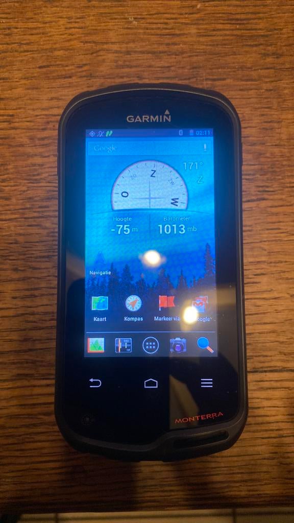 GPS pour vélo Garmin Monterra, Avec simlock (verrouillage SIM), Comme neuf, Enlèvement, Sans abonnement