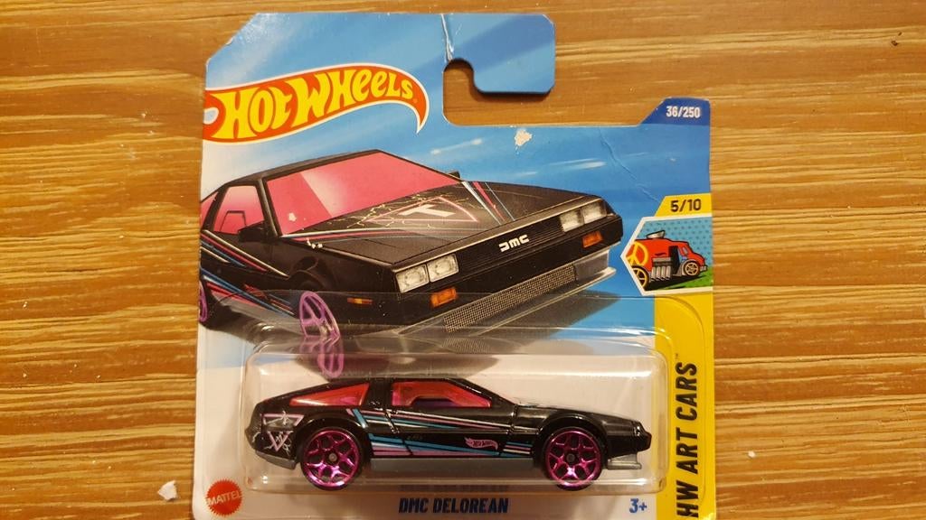 Hotwheels DMC Delorean, Ophalen of Verzenden, Nieuw, Auto