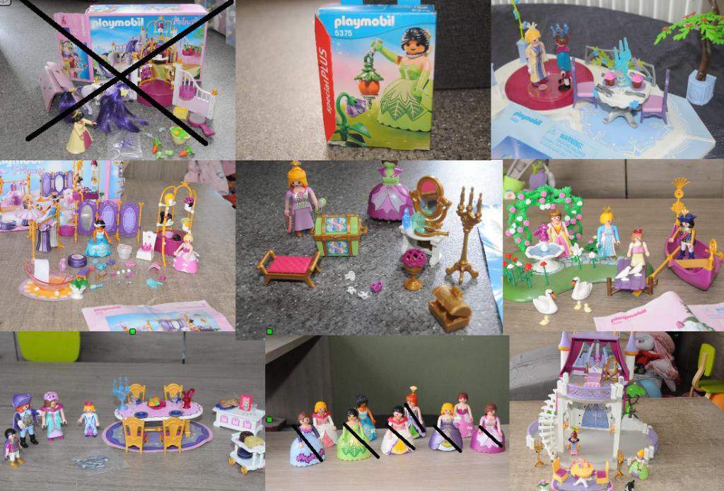 playmobil sets thema prinsessen (1), Ophalen of Verzenden, Zo goed als nieuw, Complete set