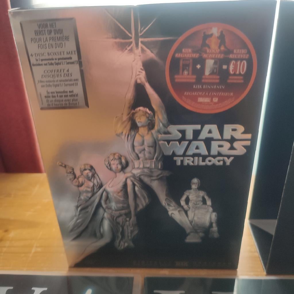 STAR WARS - Coffret Trilogy 1 (DVD), Ophalen of Verzenden, Zo goed als nieuw