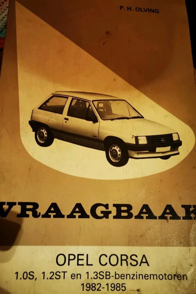 Opel Corsa Questionnaire essence 1982-85, Enlèvement ou Envoi