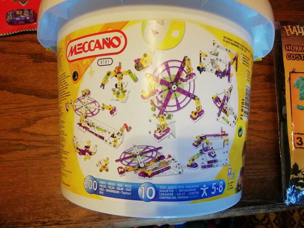 Meccano box: 10 modellen mogelijk, Ophalen of Verzenden, Zo goed als nieuw, Overige merken