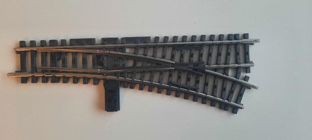 Marklin k-rails wissel rechts, Wisselstroom, Rails, Ophalen of Verzenden, Zo goed als nieuw