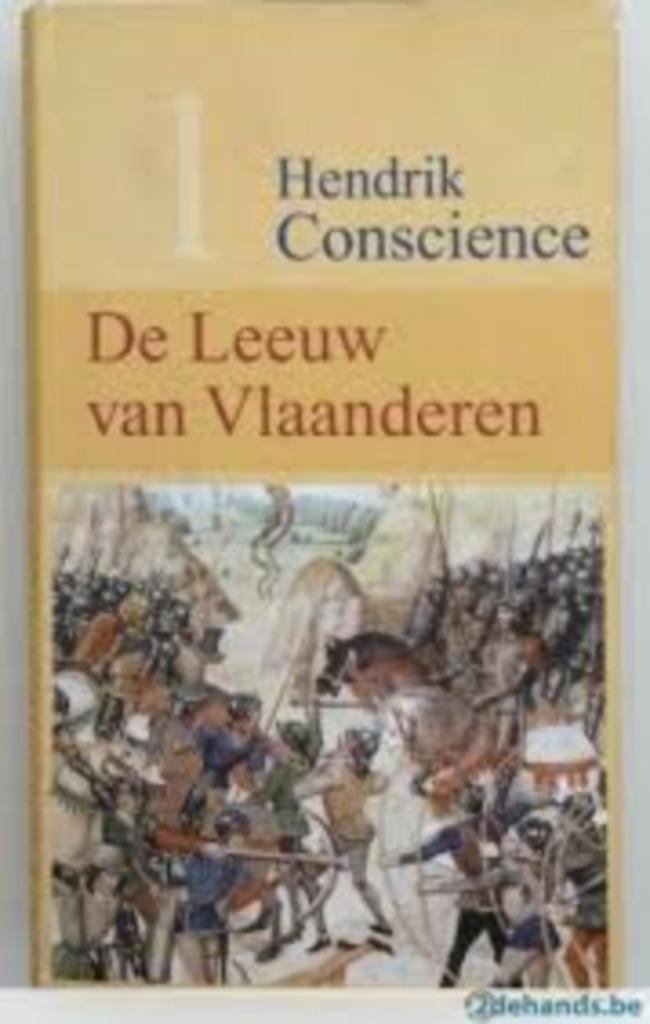 De leeuw van Vlaanderen|Hendrik Conscience, Enlèvement ou Envoi, Zie beschrijving, Belgique, Comme neuf