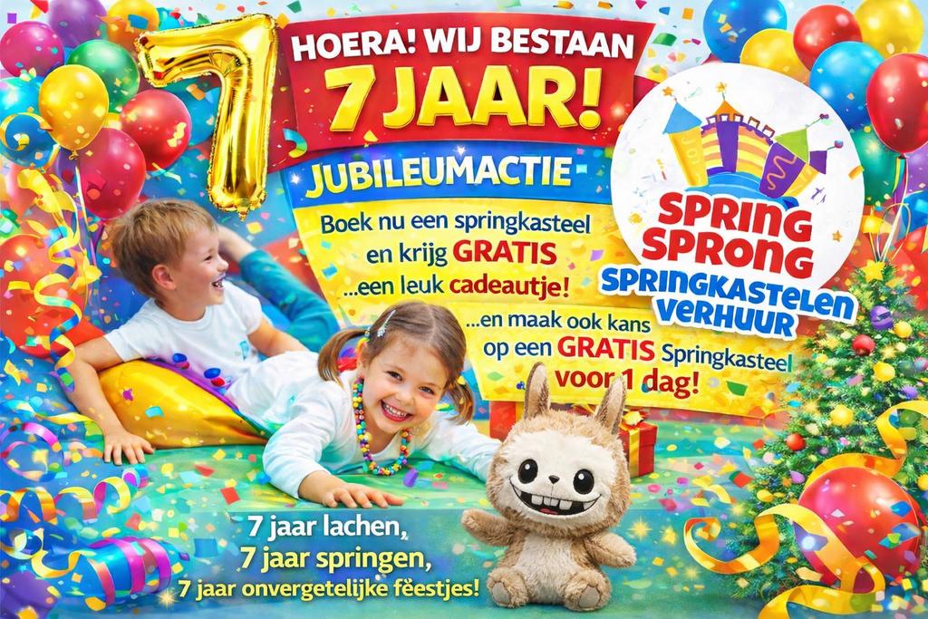 Springkastelen verhuur regio Diepenbeek, Ophalen