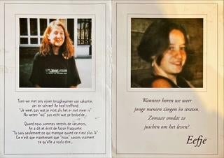 À vendre : bidprentje An en Eefje, Enlèvement ou Envoi, Image pieuse