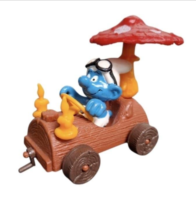 Verschillende vintage  Super Smurfen Smurf, Verzamelen, Smurfen, Ophalen of Verzenden, Zo goed als nieuw, Verschillende Smurfen