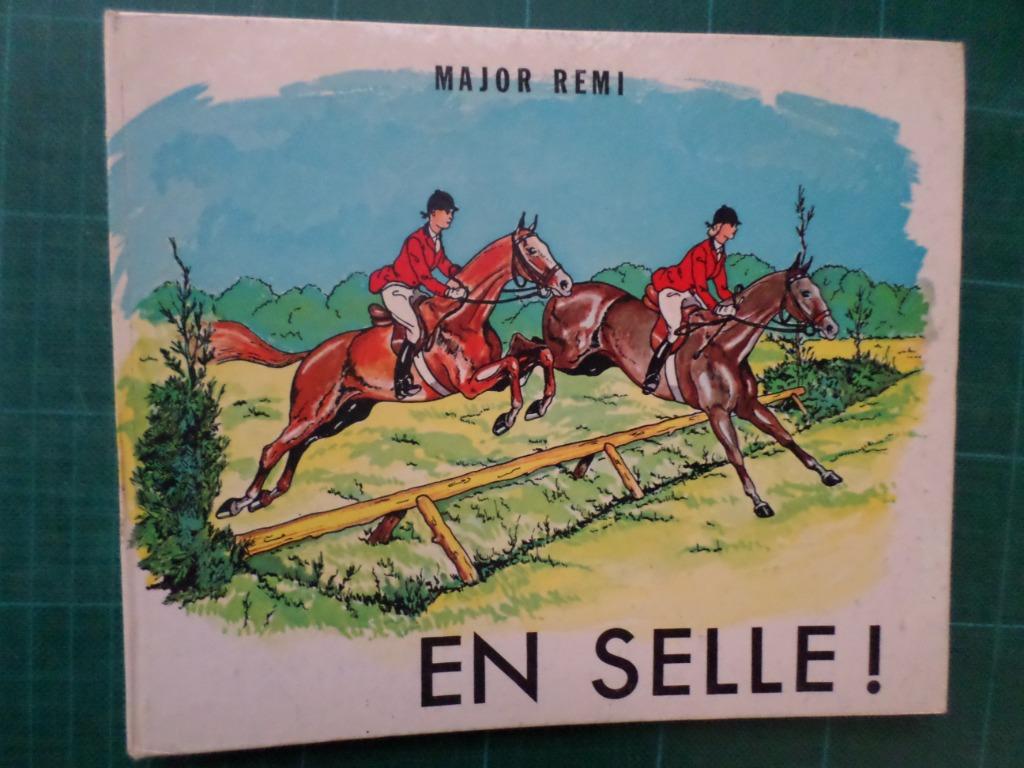 En selle (Major Remi) – 1964 – 48 pages, Livres, Utilisé, Autres sports, Major Remi, Enlèvement ou Envoi