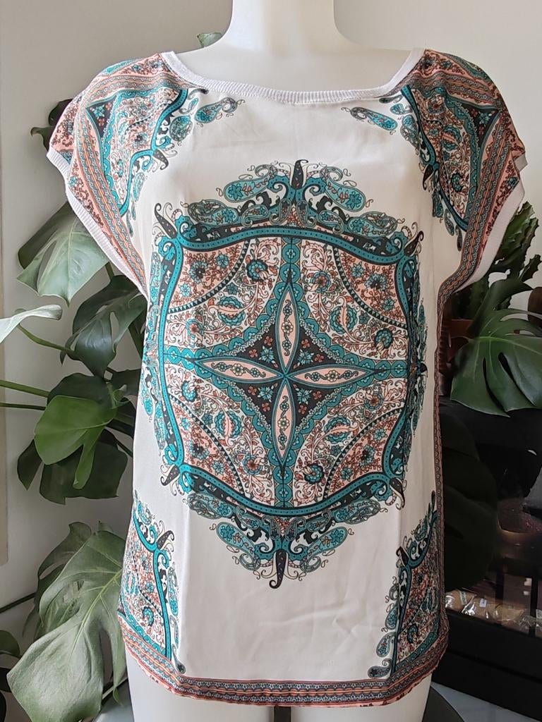 Promod Top large motif géométrique taille S, Enlèvement ou Envoi, Comme neuf